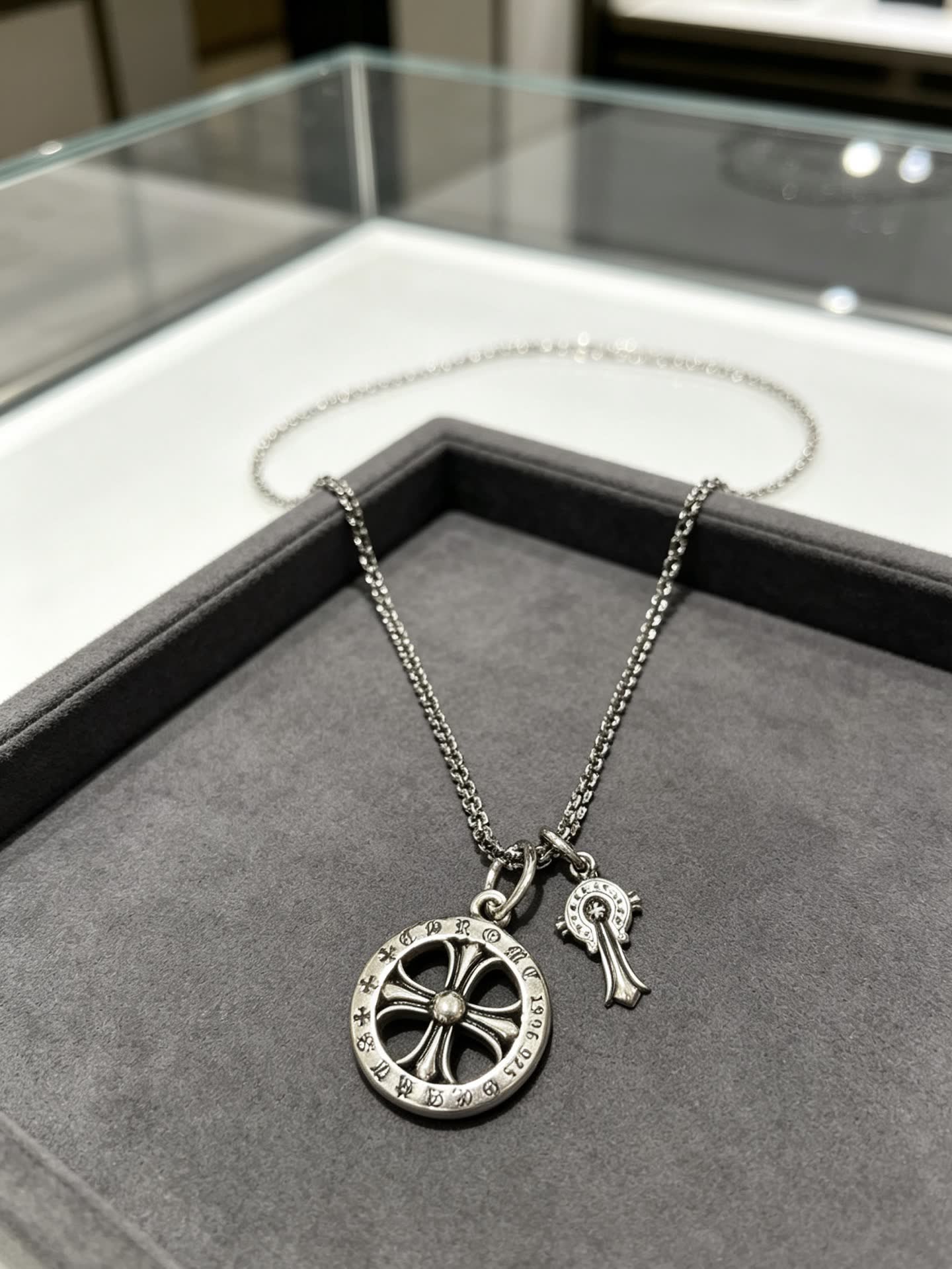 Chrome Hearts Aurelius Sterling Silver Necklace